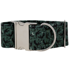 Black Dragons Dog Collar