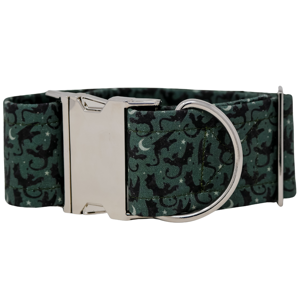 Black Dragons Dog Collar