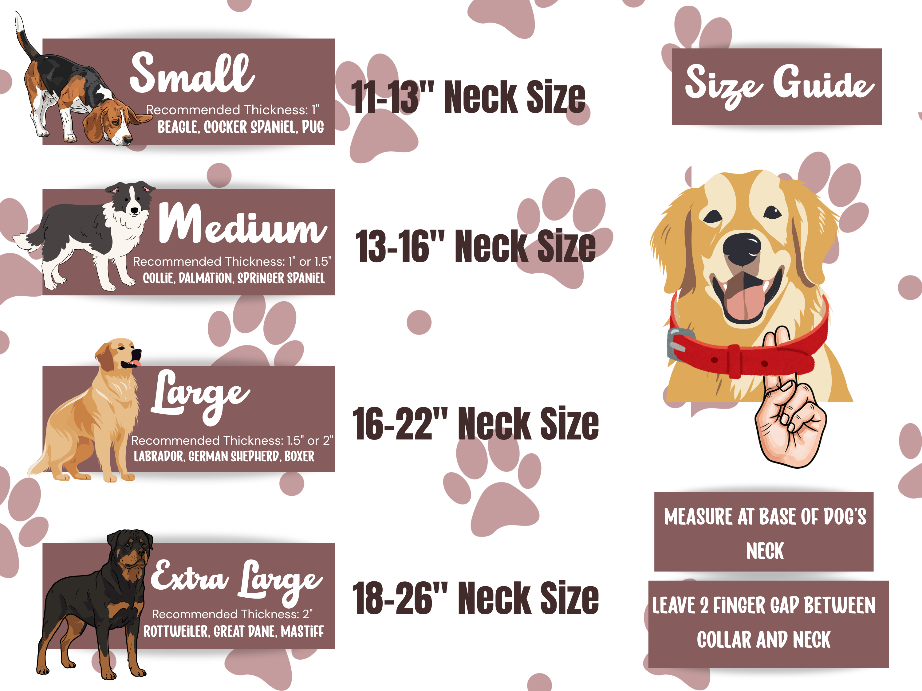 Blue Animal Cookie Dog Collar