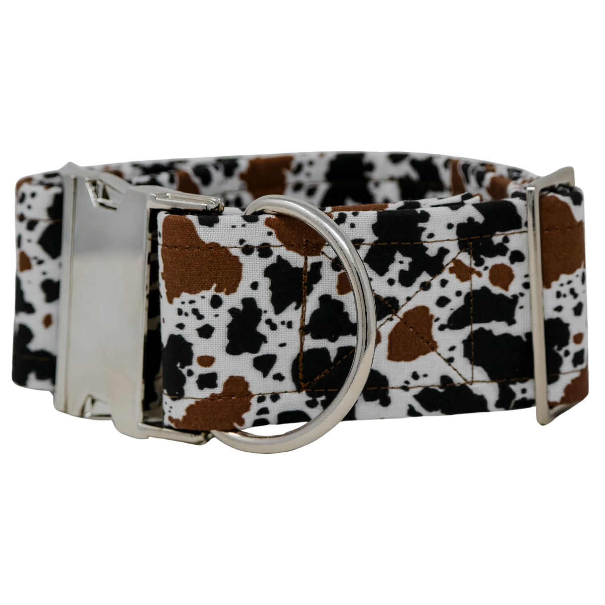 Cow Print Dog Collar