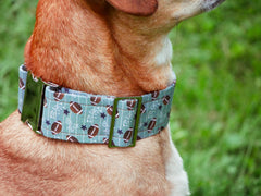 Football Field Dog Collar